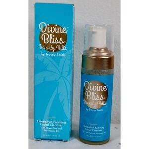 Divine Bliss GRAPEFRUIT Foaming Facial Cleanser GREEN‎ TEA ProVitamin B5